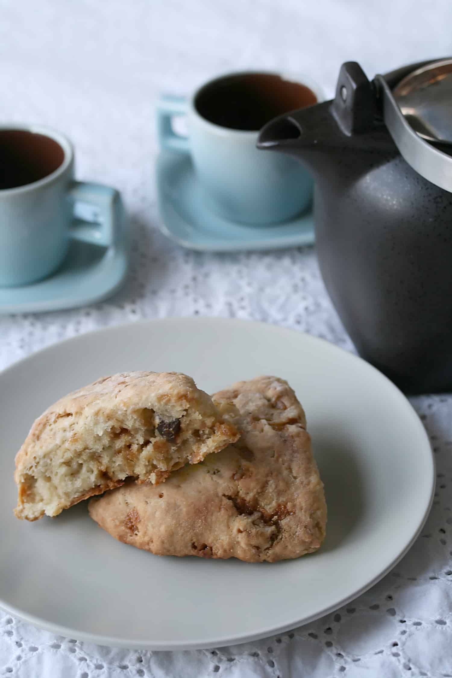 Toffee-Date Scones