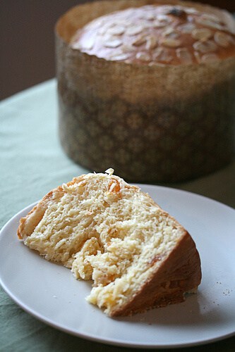 Saffron Panettone