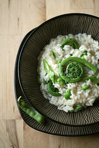 Risotto with Spring Vegetables