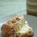 Rhubarb Scones