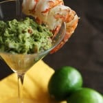 Guacamole and Shrimp Cocktail