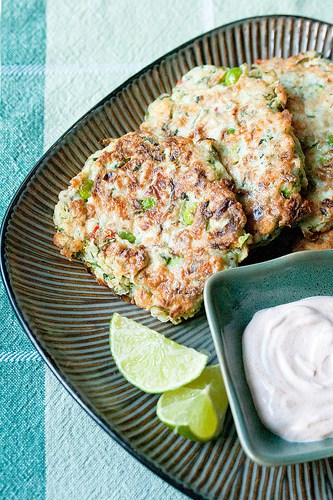 Greek Fritters with Zucchini and Feta