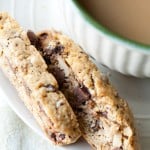 Biscotti with a Cup of Coffee