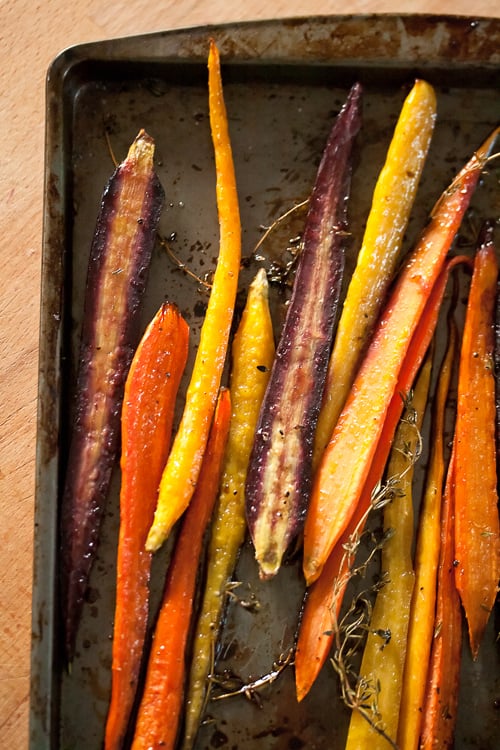 Honey-Balsamic Roasted Carrots