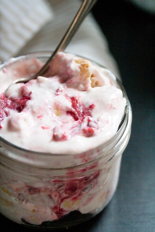 Spring Rhubarb Eton Mess