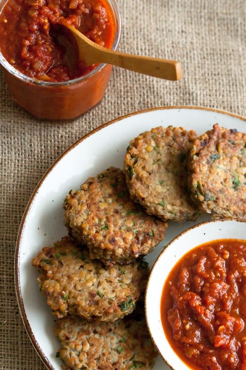 Red Lentil Cakes