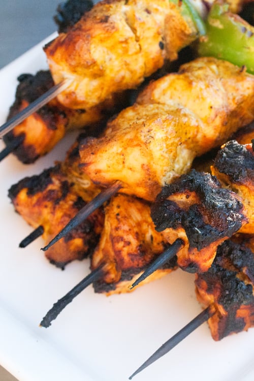 Tandoori-Spiced Turkey Skewers