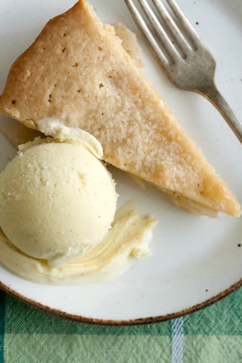 Brown Butter Pear Tart