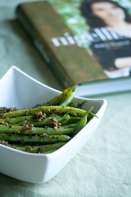 Nigella's Green Beans with Pistachio Pesto