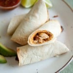 Baked Chicken Flautas