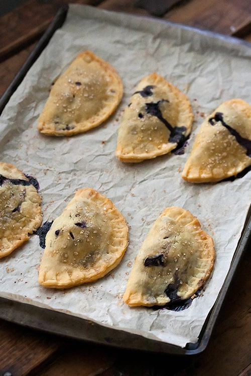 Blueberry-Basil Hand Pies