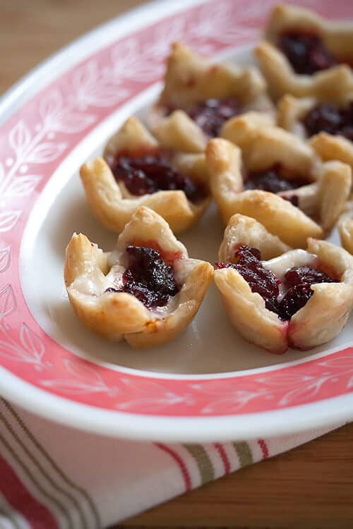 Cranberry Brie Bites