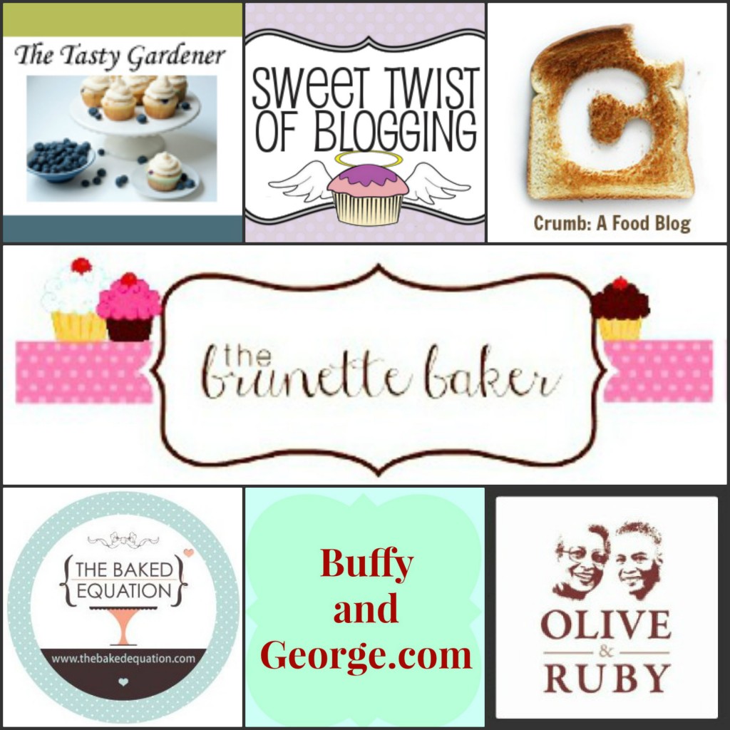 Brunette Baker Giveaway Blogger Collage