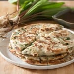 Flaky Chinese-Style Ramp Pancakes