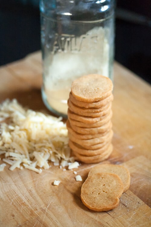 Savoury Cheddar Coins