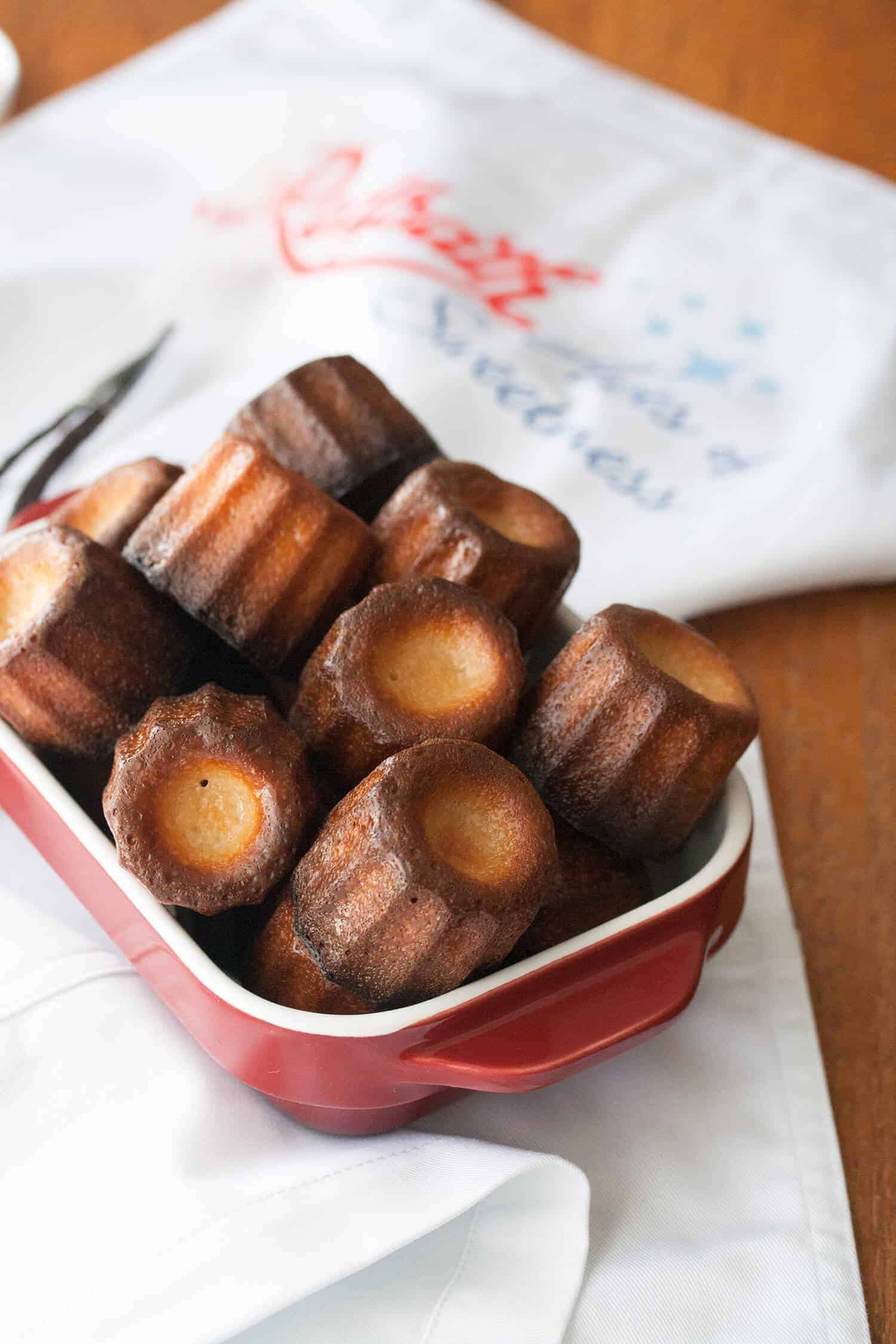 Blood Orange Canneles