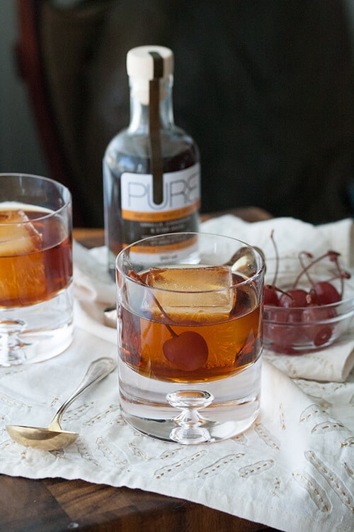 Spiced Maple Manhattan