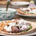 Moroccan-Spiced Grilled Lamb Wraps