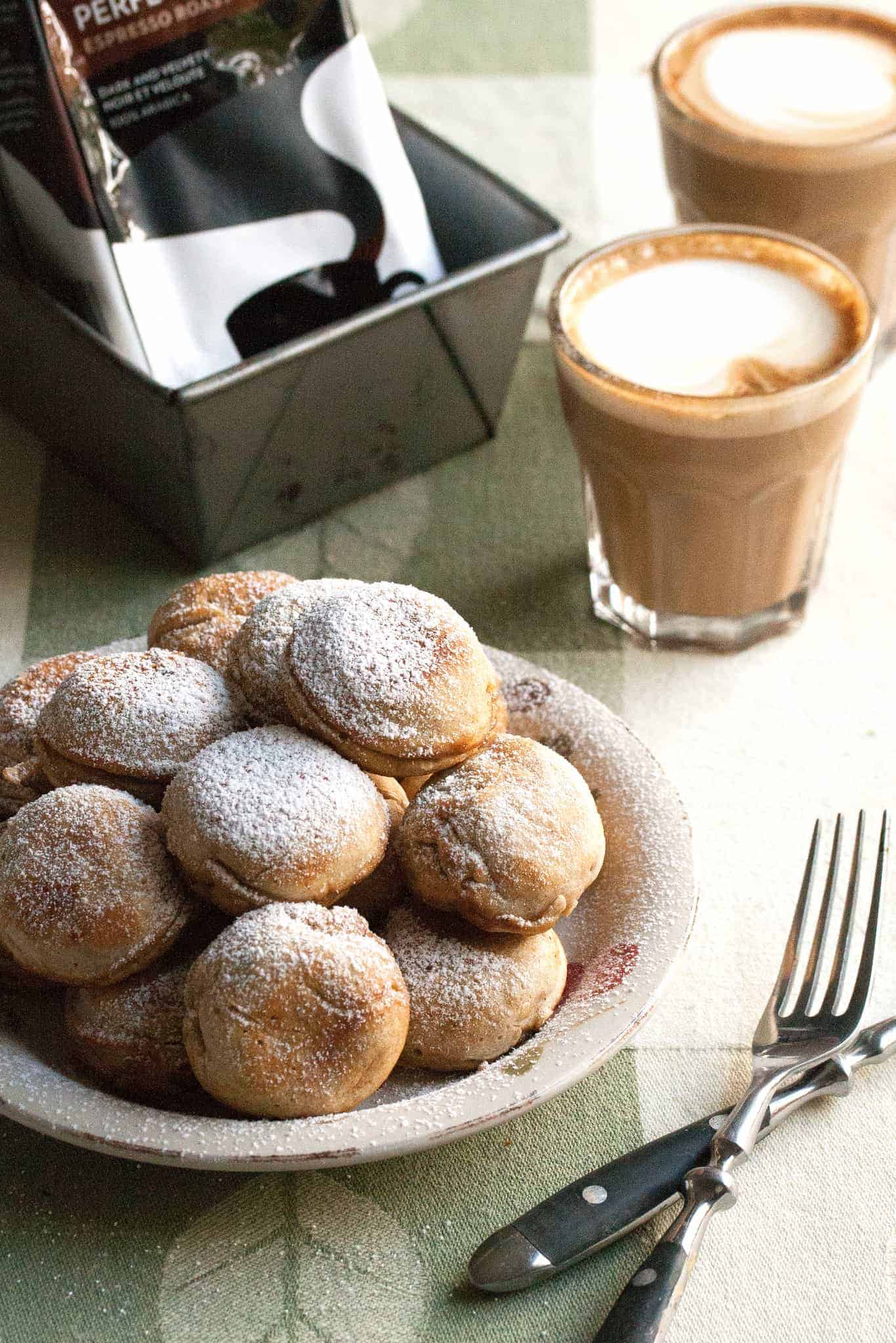 Spiced Pear Aebelskivers (Danish Pancakes)