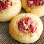 Strawberry-Rhubarb Streusel Buns