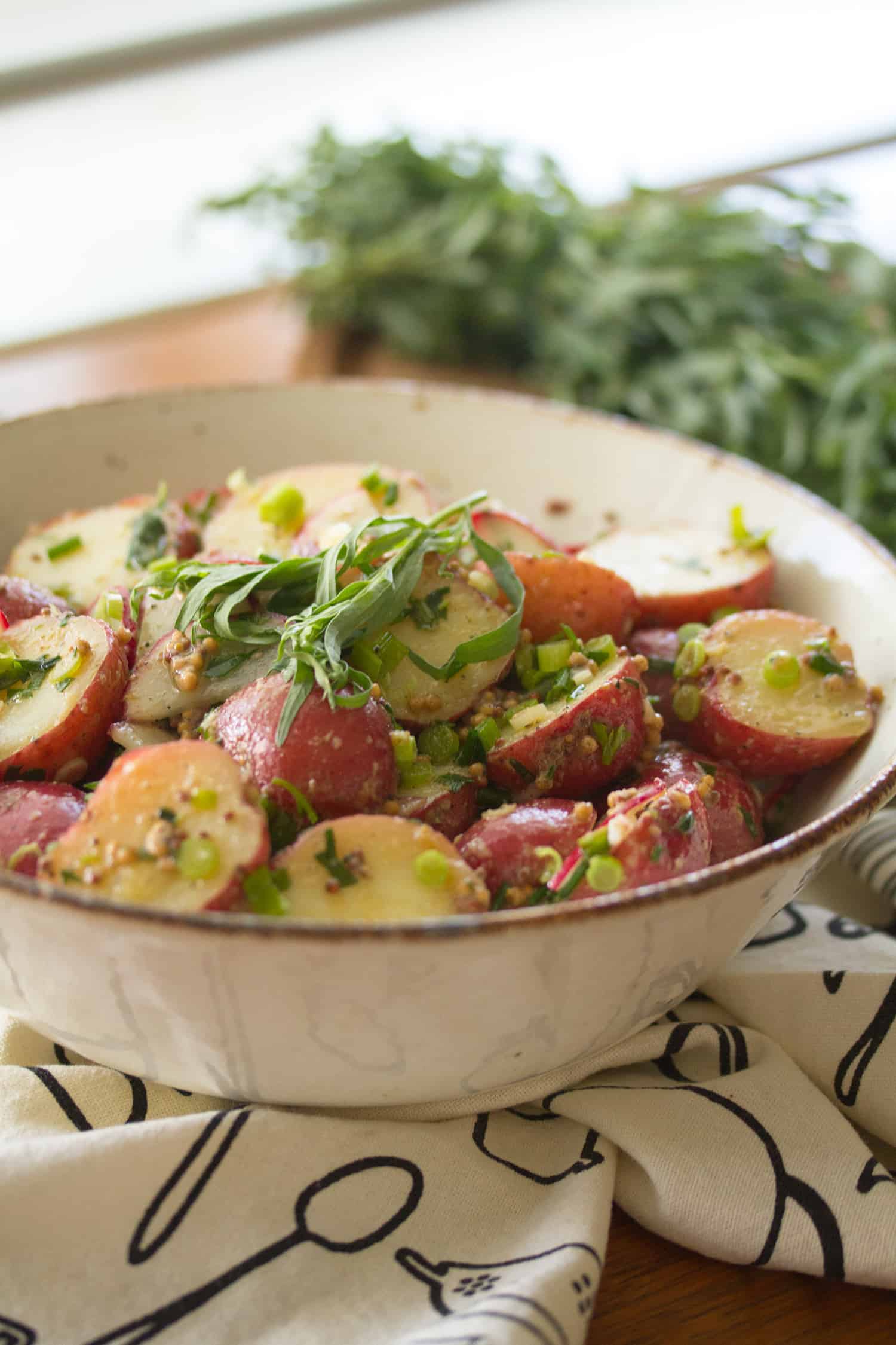 Mustard-Tarragon Potato Salad