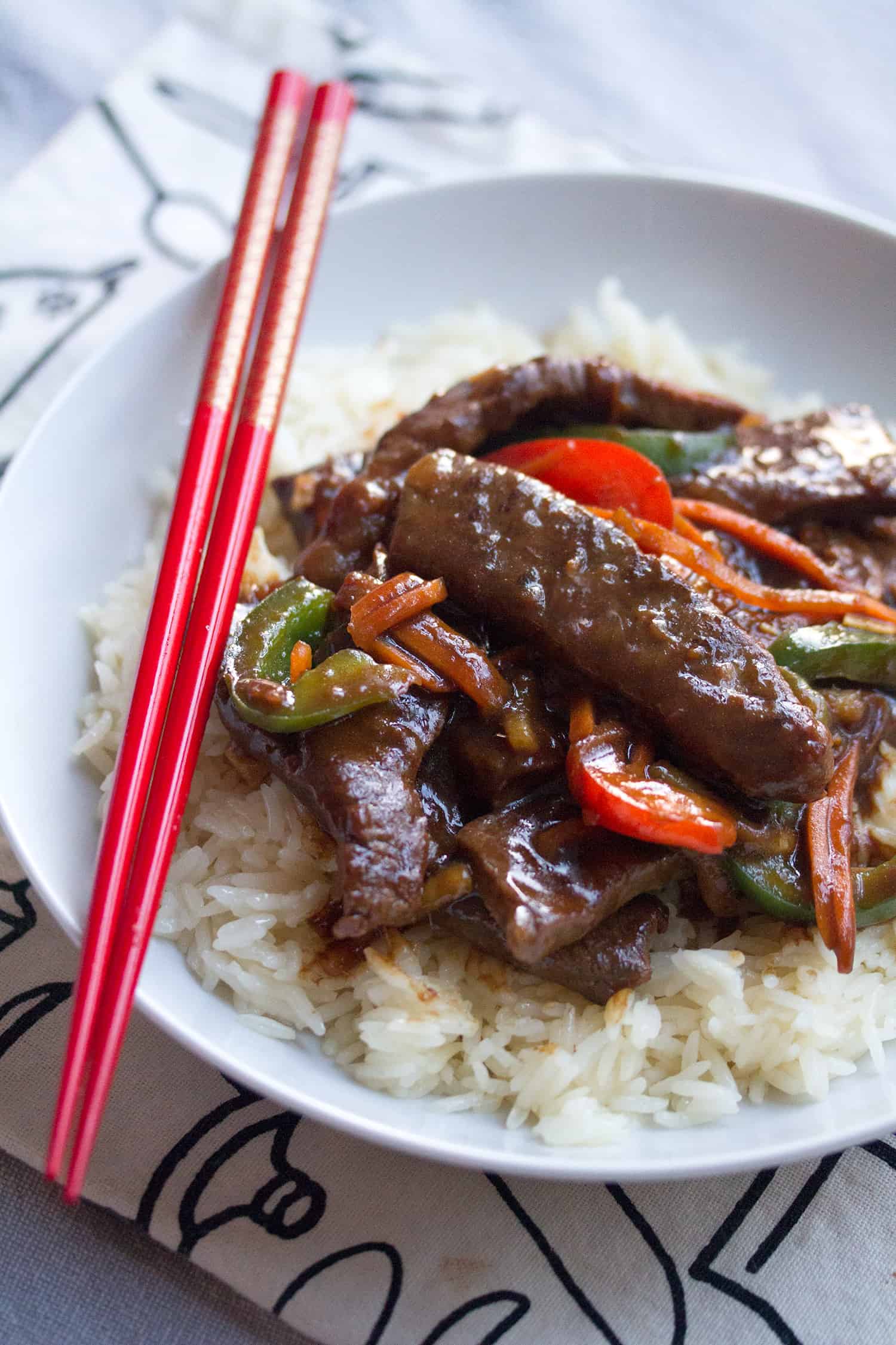 Ginger Beef Stir Fry