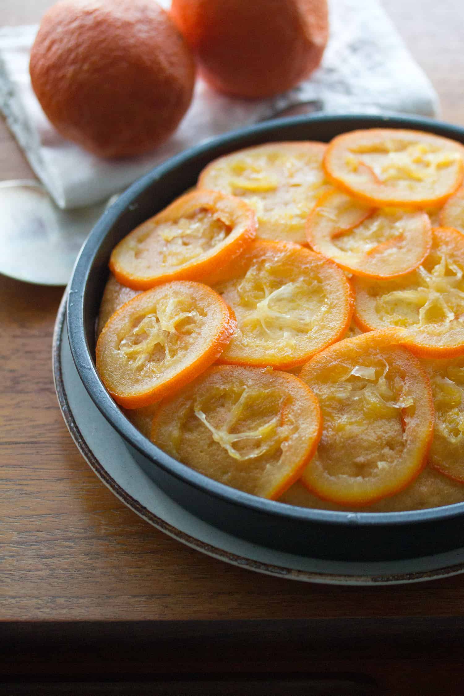 Seville Orange Polenta Cake