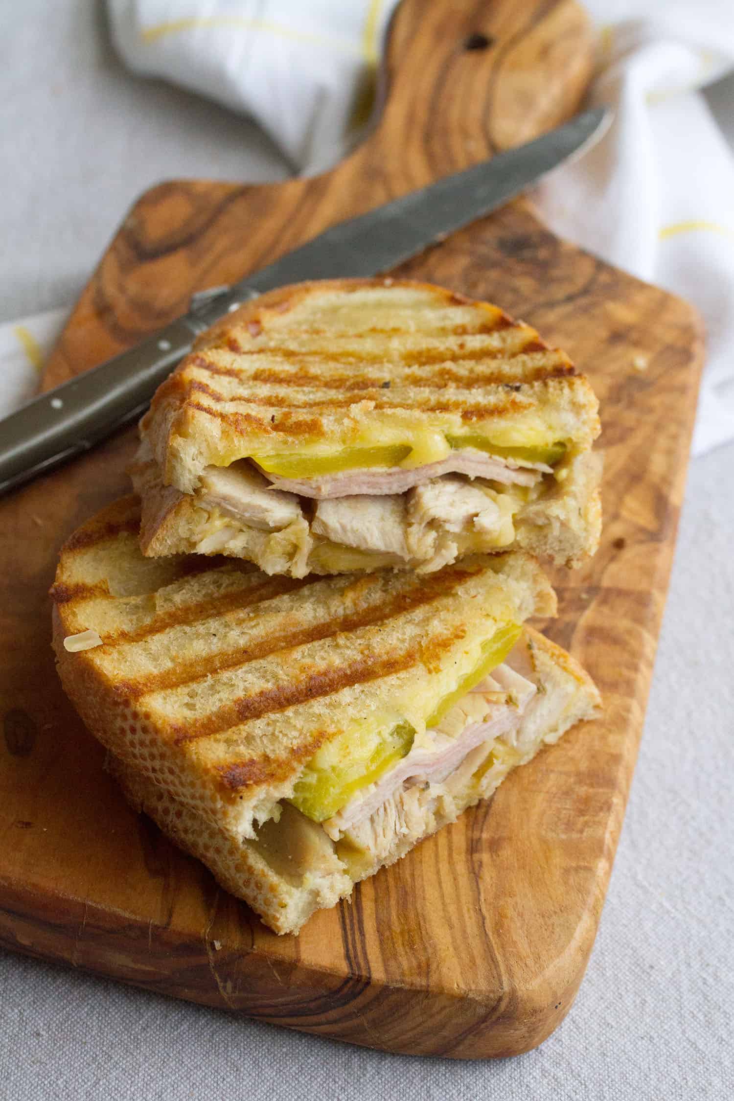 Cubano Grilled Cheese