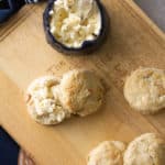 Mini Pear and Walnut Scones