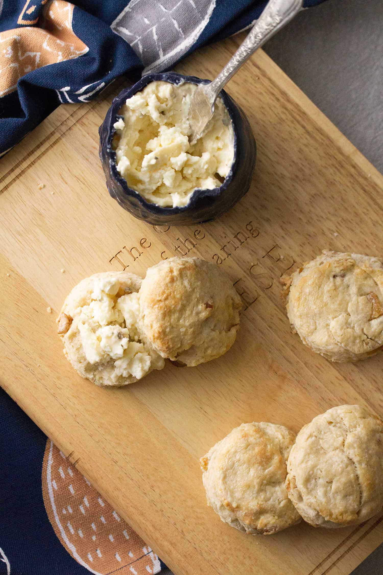 Mini Pear and Walnut Scones