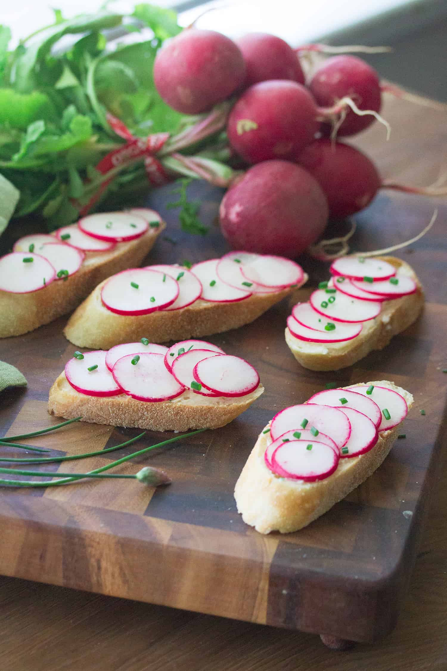 Radish Toast