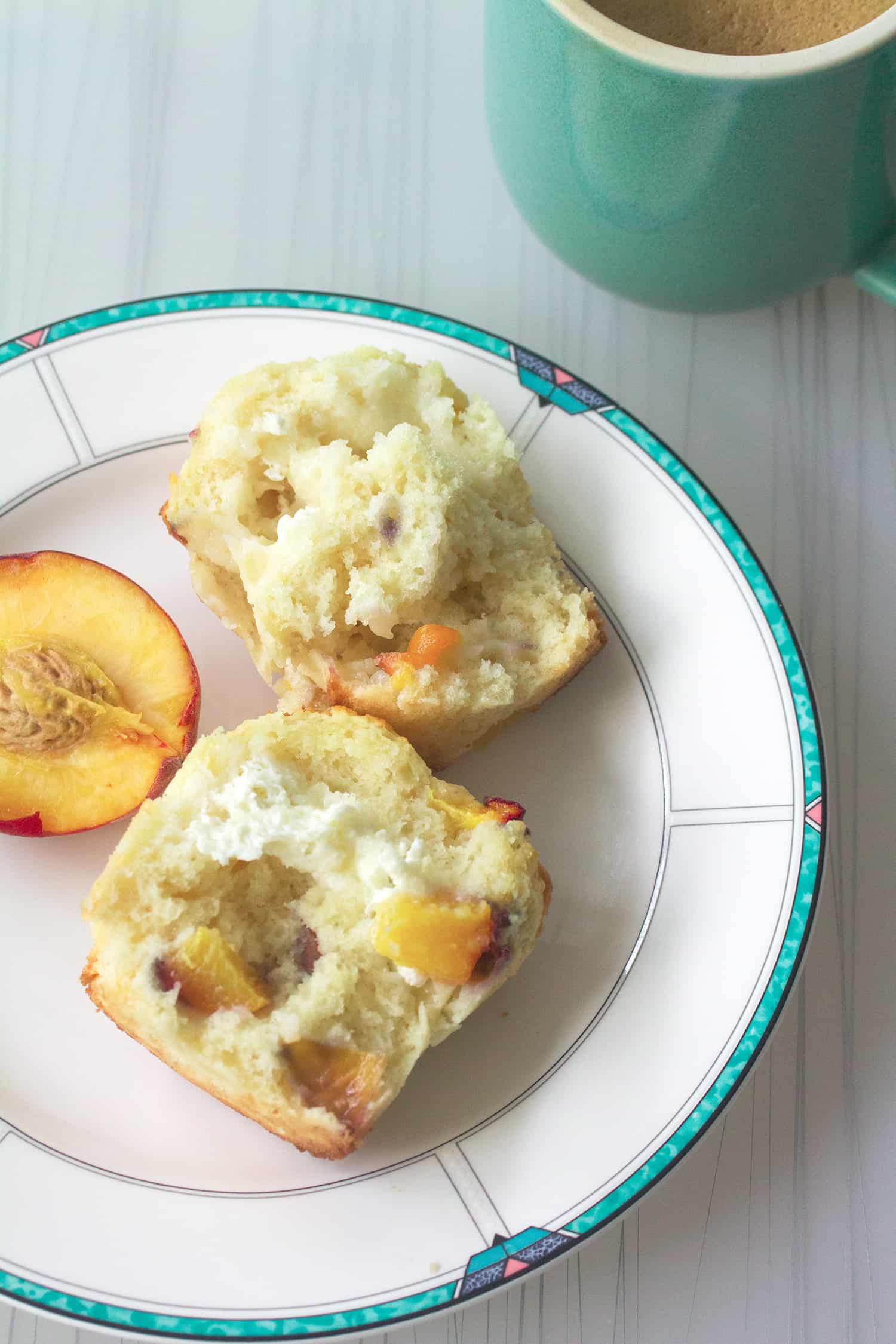 Peaches and Cream Muffins