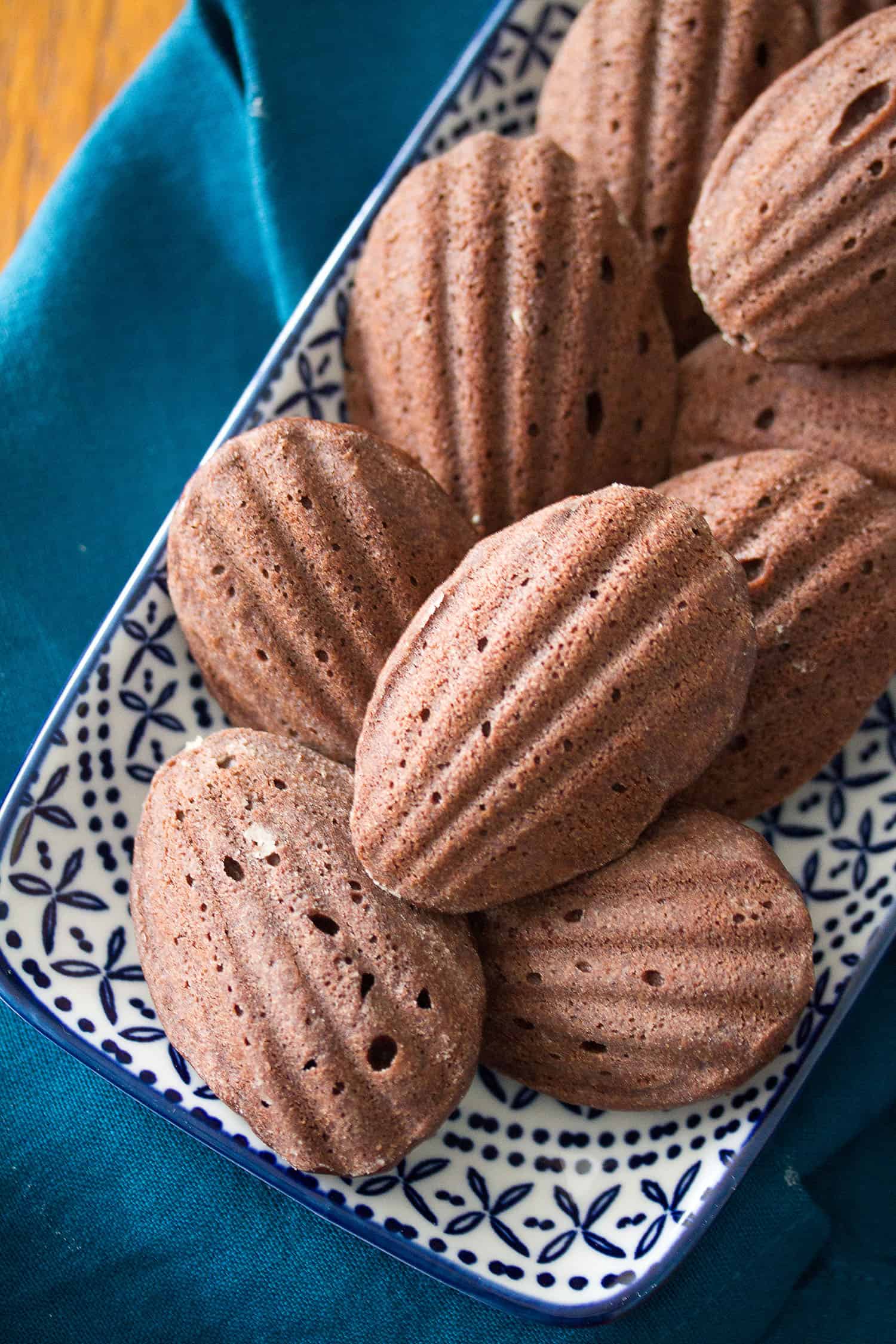 Spicy Chocolate and Chipotle Madeleines - Crumb: A Food Blog