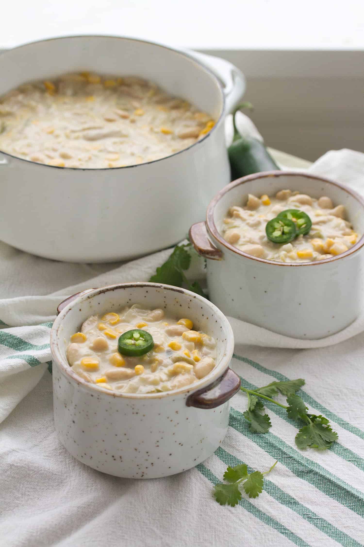 Creamy White Chicken Chili