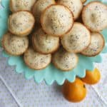 Meyer Lemon Poppyseed Tea Cakes