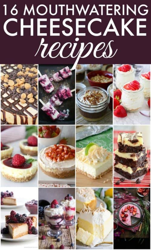 Cheesecake Recipe Collage