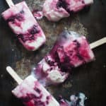 Cherry Cheesecake Popsicles