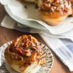 Maple-Bourbon Bacon Sticky Buns