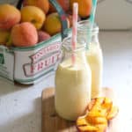 Grilled Peach Lassi