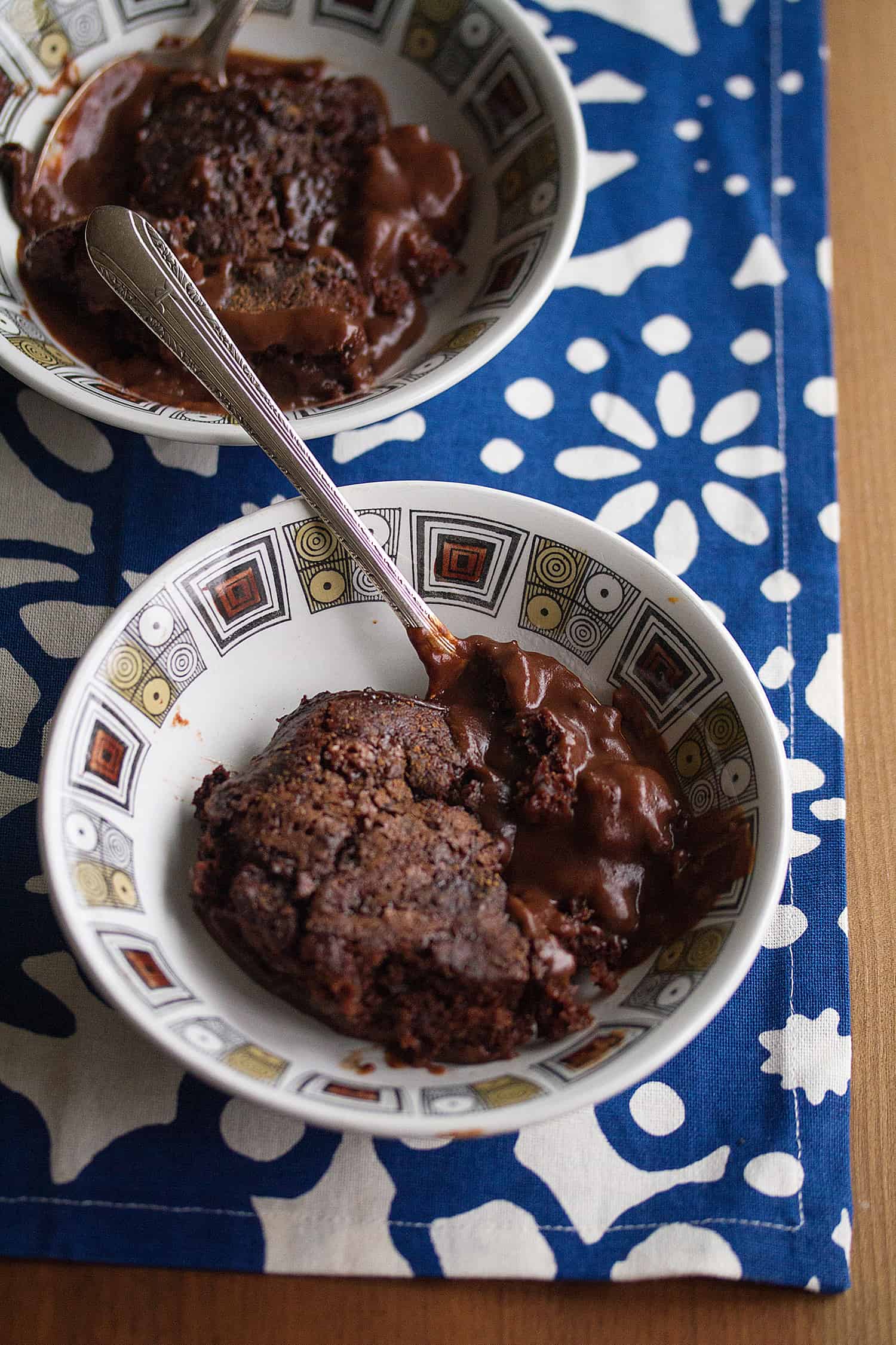 Mexican Hot Chocolate Pudding Cake