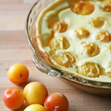 Yellow Plum Clafoutis-image