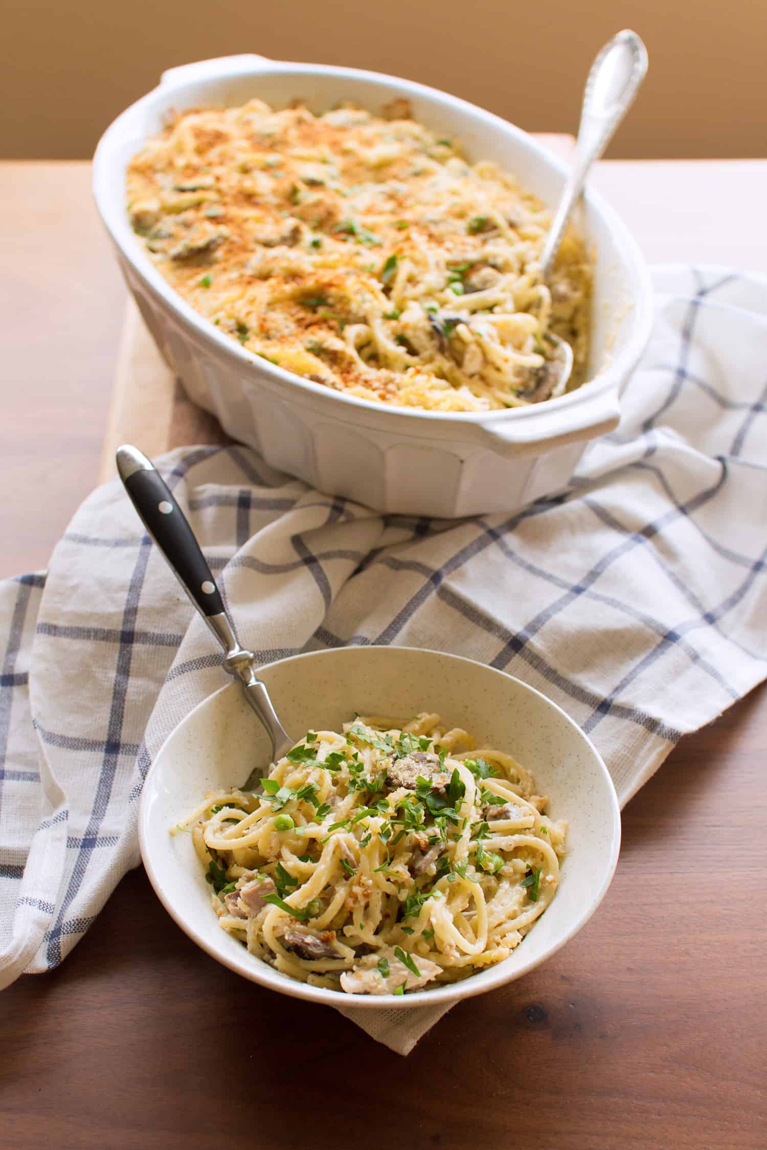Leftover Turkey Tetrazzini Casserole (Made From Scratch) Crumb A Food Blog