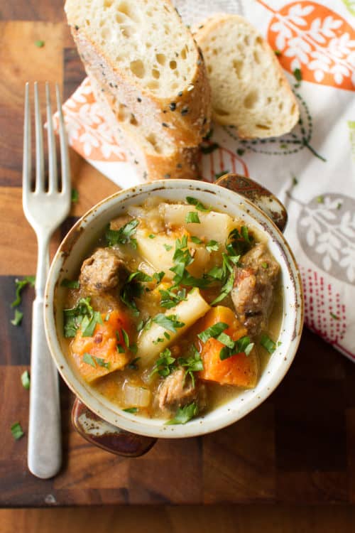 Instant Pot Pork and Cider Stew