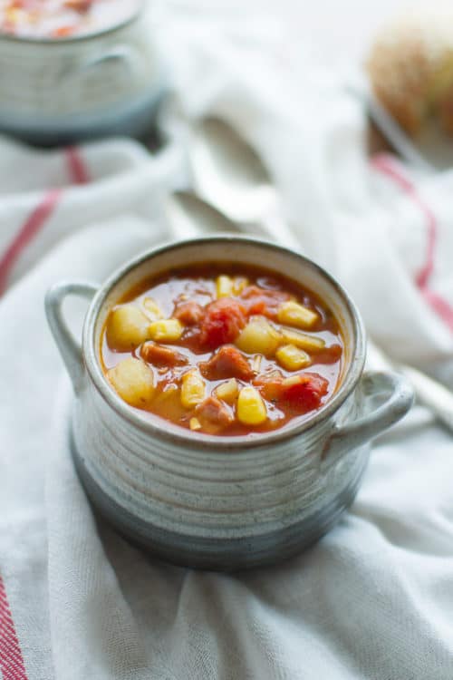 Smoky Tomato-Ham Chowder