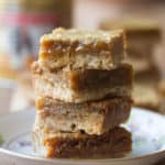 Stack of Butter Tart Bars