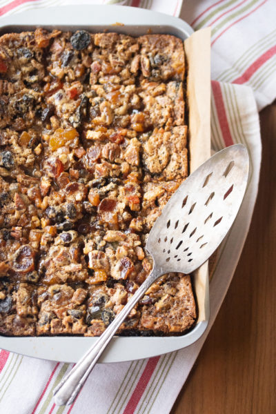 Fruitcake Squares