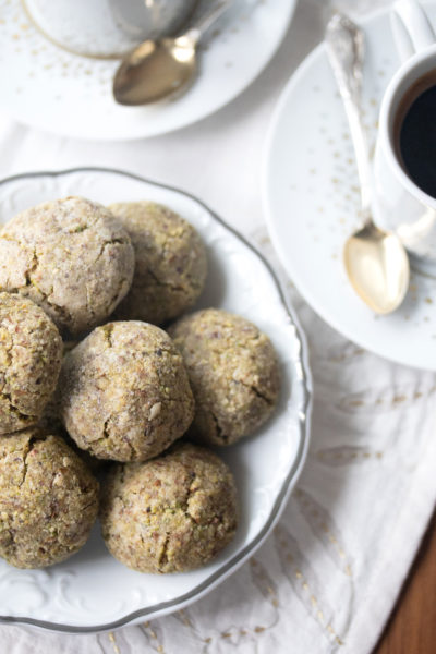 Chewy Pistachio Amaretti