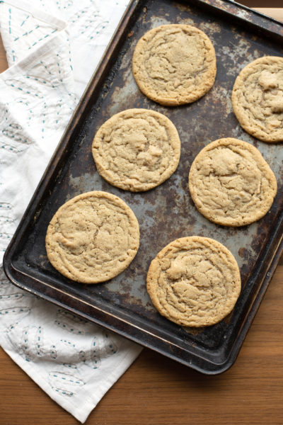 Tahini Chip Cookies